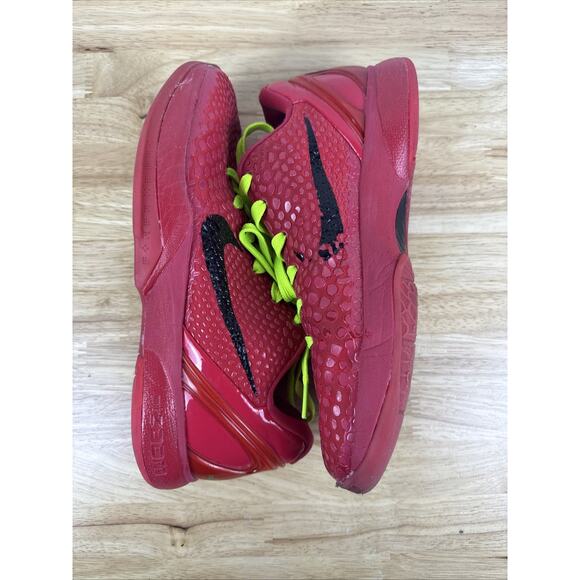 Used Nike Kobe 6 Protro Reverse Grinch-(FV4921-600 )-Size 8.5 main image 7
